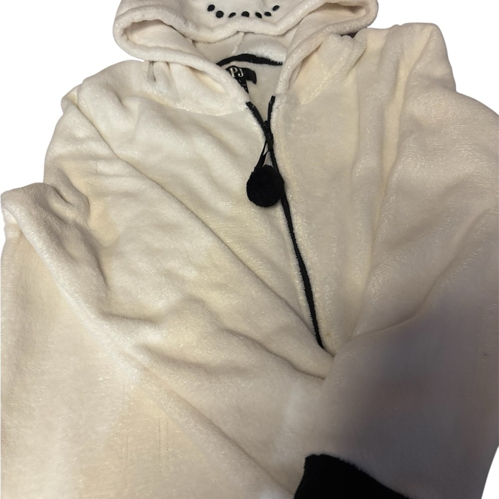 Essentials Plush White Snowman Onesie - Picture 3 of 5